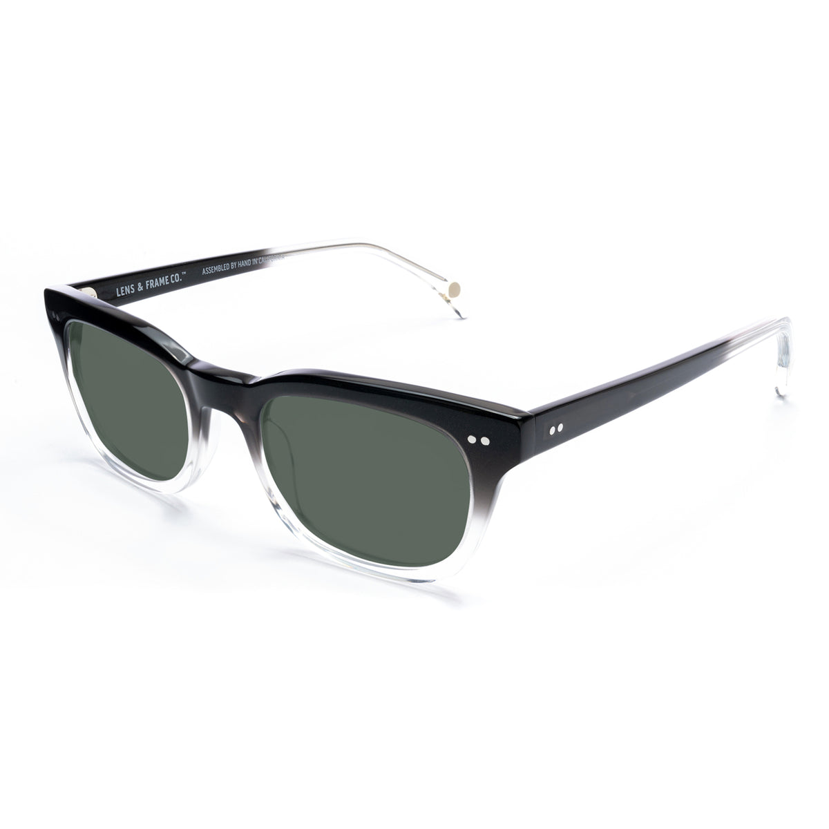 L&F &1 | Polarized Sunglasses | Black Crystal Fade