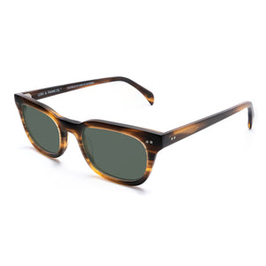 L&F &1 | Progressive Prescription Sunglasses | Matte Striped Tortoise