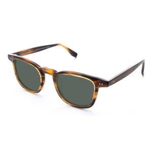 L&F &3 | Progressive Prescription Sunglasses | Matte Striped Tortoise