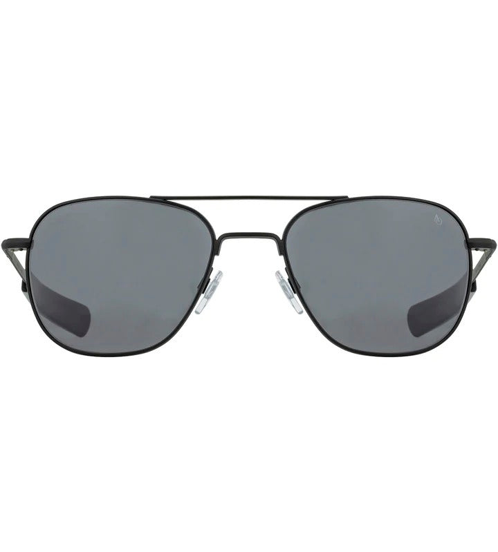 American Optical Original Pilot Polarized Prescription Sunglasses | Lens and Frame Co., Grey Polarized / High Index 1.67 (+$50) / Large - 57