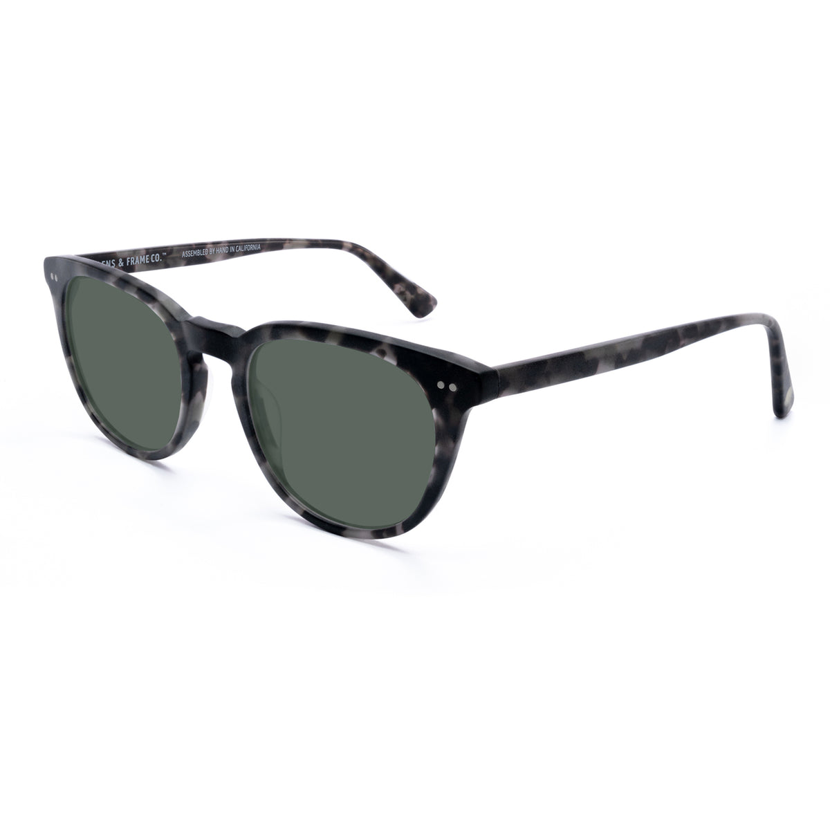 L&F &4 | Progressive Prescription Sunglasses | Matte Grey Tortoise