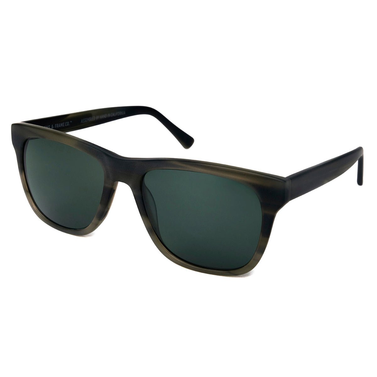 L&F Leon | Polarized Sunglasses | Matte Sage