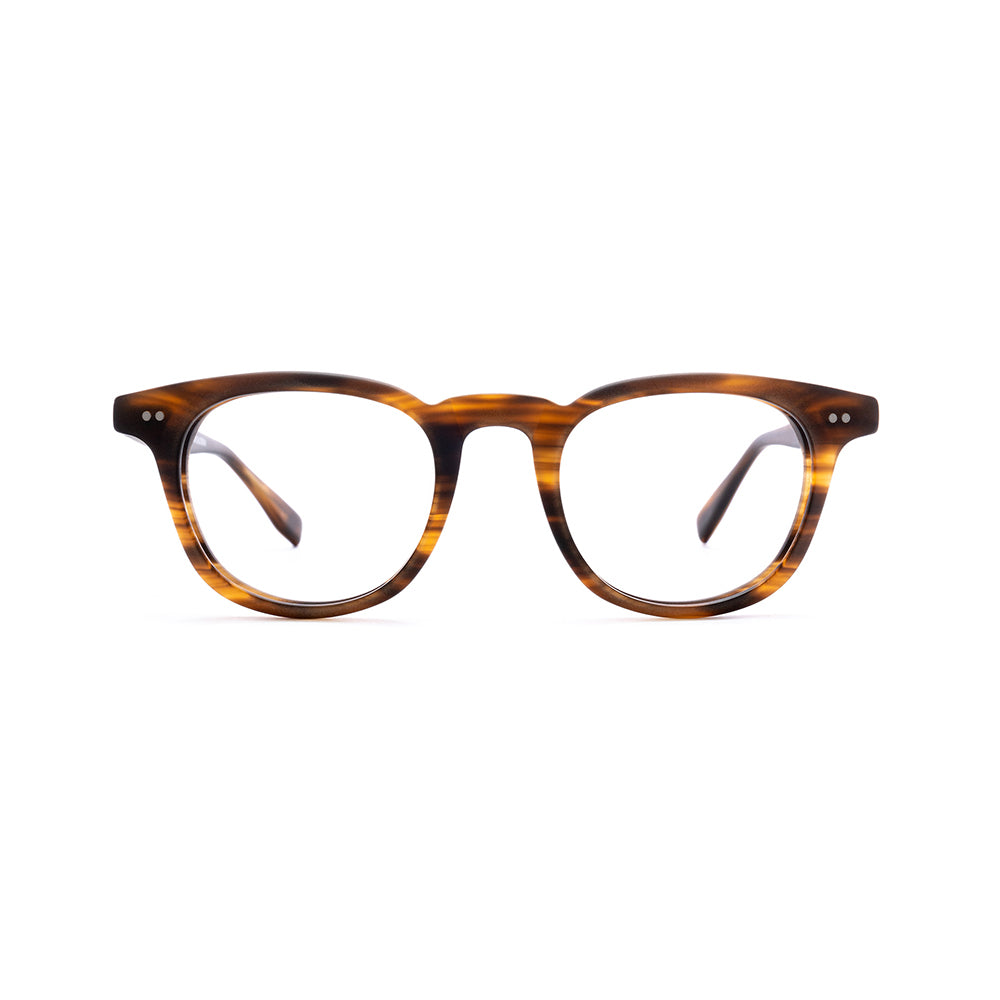 L&F &2 | Extended Vision™ Reading Glasses | Matte Striped Tortoise