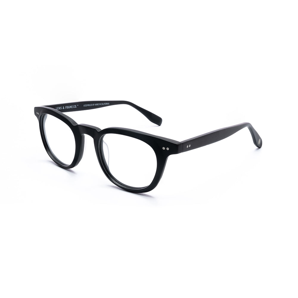 L&F &2 | Prescription Eyeglasses | Matte Black