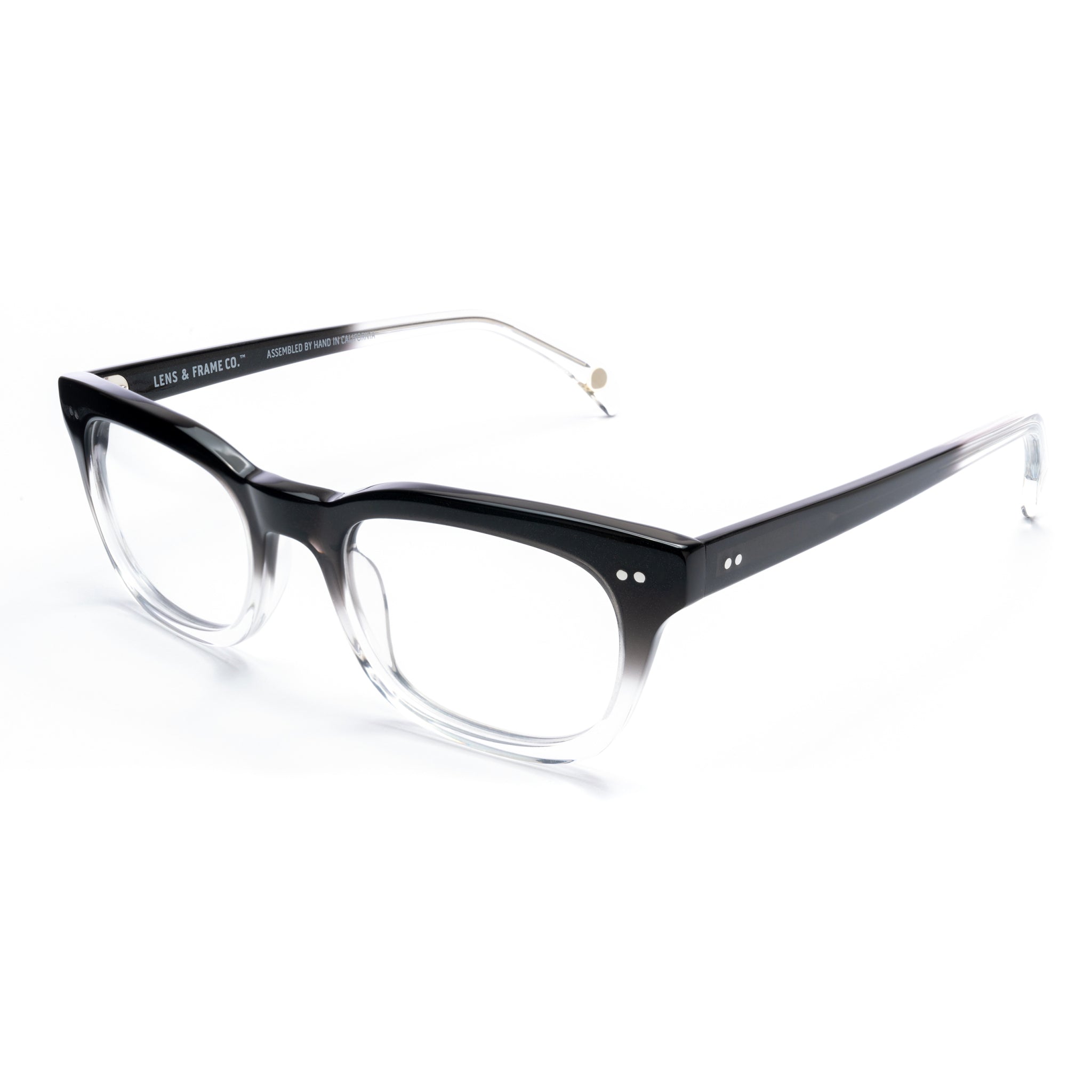 L&F &1 |  Reading Glasses | Black Crystal Fade