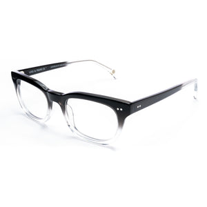 L&F &1 | Prescription Eyeglasses | Black Crystal Fade