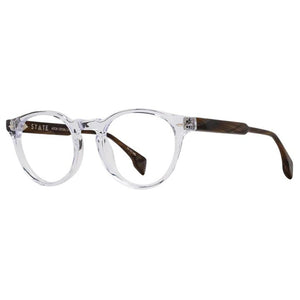 STATE Optical Astor | Progressive Prescription Eyeglasses | Crystal Chocolate