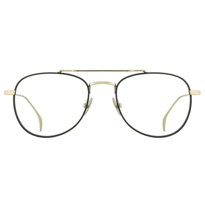 Black and 2024 gold reading glasses